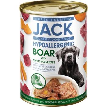 Jack Hypoallergenic wild boar & sweet potato 400 g kép