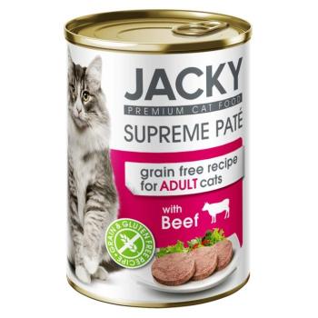 Jacky Supreme Paté macska konzerv - marha 400 g kép