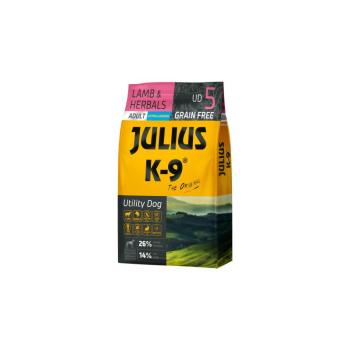 Julius K-9 Grain Free Adult Utility Dog - Lamb & Herbals 3 kg (311241) kép
