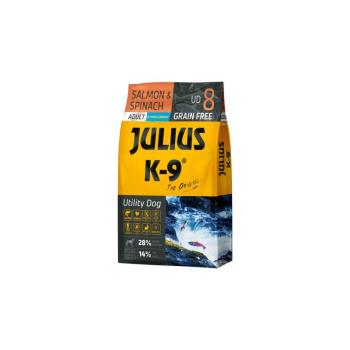 Julius-K9 GF Hypoallergenic Utility Dog Adult Salmon & Spinach 3kg kép