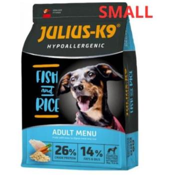 Julius-K9 Adult Hypoallergenic Fish & Rice small 12 kg kép