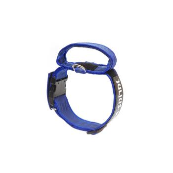 Julius-K9 fogós nyakörv, cserélhető felirattal - kék 38 - 53 cm / 40mm (100HA-K-B-15-P) kép