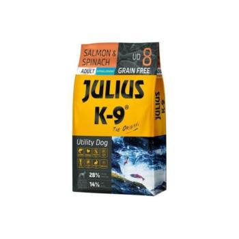 Julius-K9 GF Hypoallergenic Utility Dog Adult Salmon & Spinach 2x10 kg kép