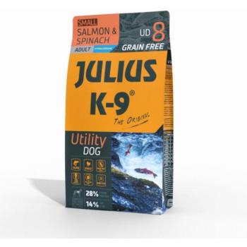 Julius-K9 Hypoallergenic Utility Dog Adult Small Salmon & Spinach 10 kg kép