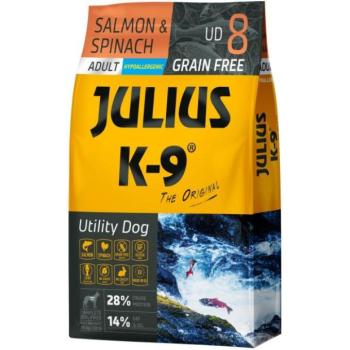 Julius-K9 Utility Dog Grain Free Adult Salmon & Spinach 3 kg kép