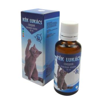 Kék Lukács cseppek macskák részére 30 ml kép