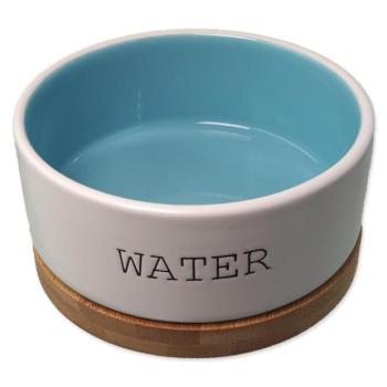 Bowl Dog Fantasy kerámia WATER fehér/kék csészealjjal 13x5,5cm, 400ml kép