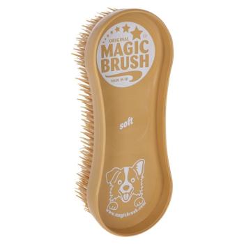 Kerbl MagicBrush Soft Sandstorm kutyakefe H 16,5 x Sz 6,5 x M 3 cm kép