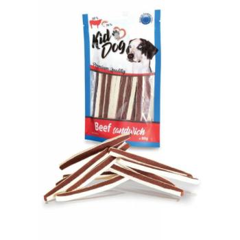 KIDDOG Beef Sandwich marha és tőkehal 80 g kép
