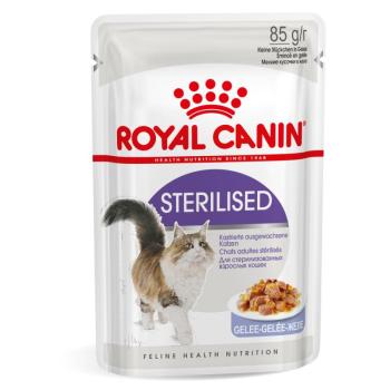 Kiegészítés a száraztáphoz: 12x85g Royal Canin Sterilised aszpikban nedvestáp kép