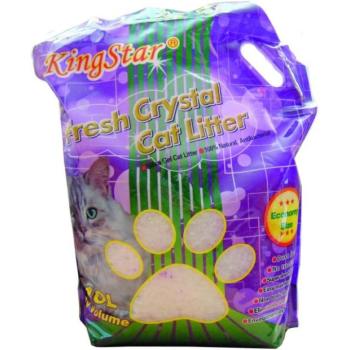 Kingstar Szilikonos macskaalom levendula illat 10 l/4,3 kg kép