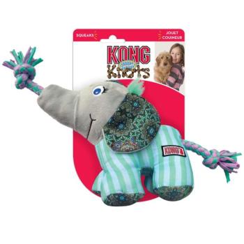 KONG Knots Carnival elefánt kutyajáték, H 9 x Sz 17 x M 13 cm kép