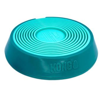 KONG Licks Spinz kutyajáték - Kékeszöld, L méret: kb. Ø 20,3 x M 4,5 cm kép