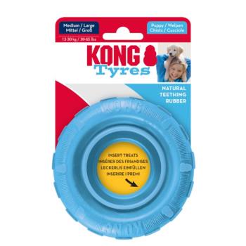 KONG Puppy gumiabroncs - M/L méret : Ø 11,4 x M 3,8 cm kép