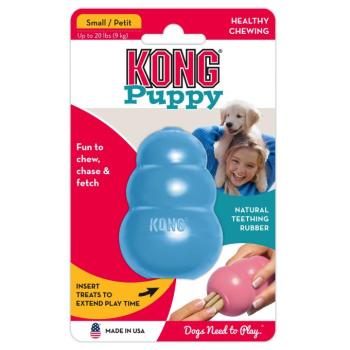 KONG Puppy kiskutya játék, S méret, kék kép