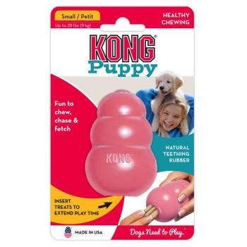 KONG Puppy kiskutya játék, S méret, pink kép