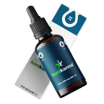 KoniKanna CBD Olaj 500mg Kutyáknak és Macskáknak 2x10ml kép