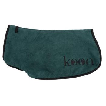 kooa Deluxe mikroszálas fürdőköpeny kutyáknak, S méret, kb. 30 cm háthossz kép
