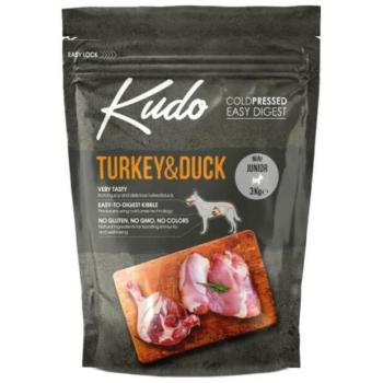 Kudo Low Grain Junior Mini Turkey & Duck 3 kg kép