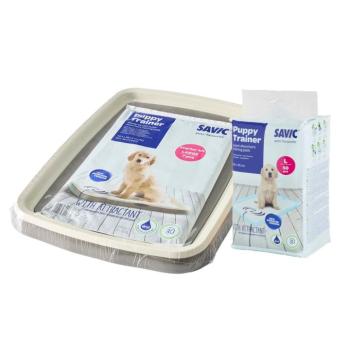 Kutya WC - Savic Puppy Trainer készlet: L méret 7 betéttel + 50 large betét kép