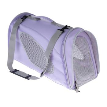 Kutyahordozó táska macskáknak, kisebb kutyáknak-H 54 x Sz 27 x M 30 cm, levendula kép