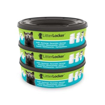 LITTER LOCKER Utántöltő kazetták 3 db kép