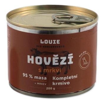 LOUIE marhahús sárgarépával, vitaminokkal és ásványi anyagokkal 200g kép