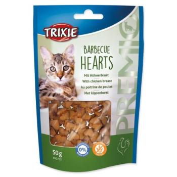 Macska csemege premio Barbecue Hearts 50g kép