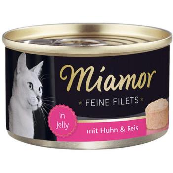 Miamor Feine Filets chicken & rice tin 100 g