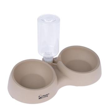 Modern Living Kandy dupla tál kutyáknak, macskáknak - 2 x 400 ml, H 35 x Sz 17 x M 7 cm kép