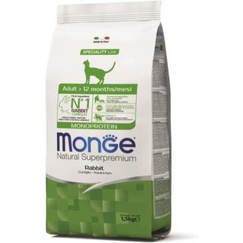 Monge Adult Monoprotein rabbit 1,5 kg kép