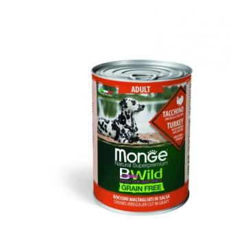 Monge BWild Grain Free Adult duck 400 g kép