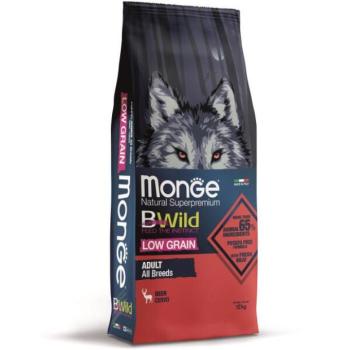 Monge BWild Low Grain Adult deer 12 kg kép