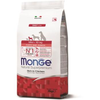 Monge Daily Line Mini Puppy & Junior chicken 3 kg kép