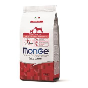 Monge Daily Line Mini Starter száraz kutyatáp - csirke 1,5 kg kép