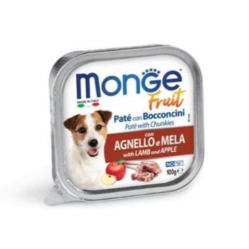 Monge Dog Fruit Paté & Chunkies Bárány - Alma 100g kép