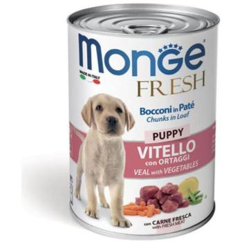 Monge Fresh Puppy Veal & Vegetables 400 g kép