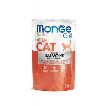 Monge Grill Kitten salmon in aspic 85 g kép