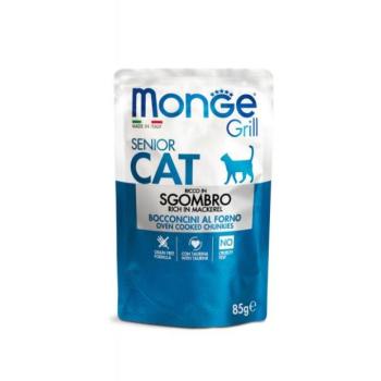Monge Grill Senior mackerel in aspic 85 g kép