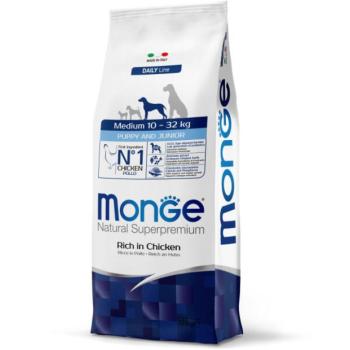 Monge Medium Puppy & Junior 12 kg kép