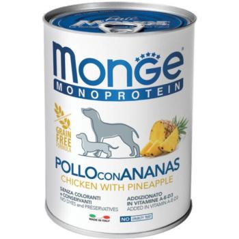 Monge Monoprotein Fruits Pate chicken & pineapple 400 g kép