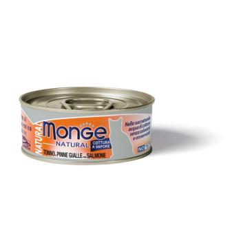 Monge Natural macskakonzerv - tonhal lazaccal 80 g kép