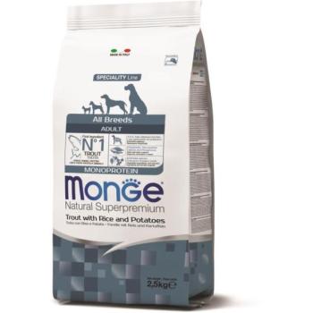 Monge Speciality Line Adult Monoprotein trout, rice & potato 2,5 kg kép