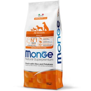 Monge Speciality Line All Breeds Adult Monoprotein duck, rice & potato 12 kg kép