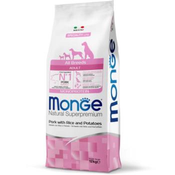 Monge Speciality Line All Breeds Adult Monoprotein pork, rice & potato 12 kg kép
