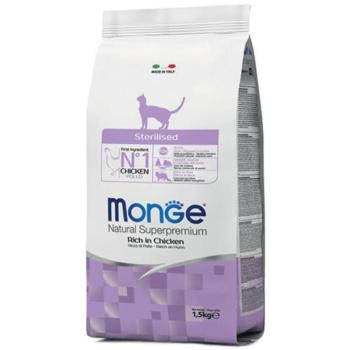Monge Sterilised chicken 1,5 kg kép