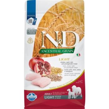 N&D Ancestral Grain Medium & Maxi Light chicken & pomegranate 2,5 kg kép