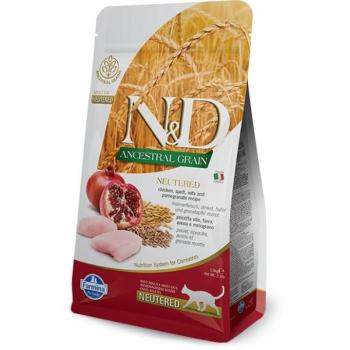 N&D Ancestral Grain Neutered chicken & pomegranate 5 kg kép