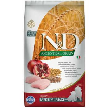 N&D Grain Puppy Medium & Maxi Chicken & Pomegranate 2,5 kg kép