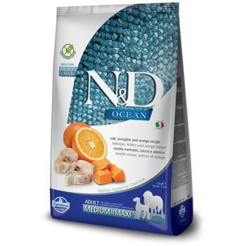 N&D Ocean Adult Medium & Maxi Cod, Pumkin & Orange 2,5 kg kép